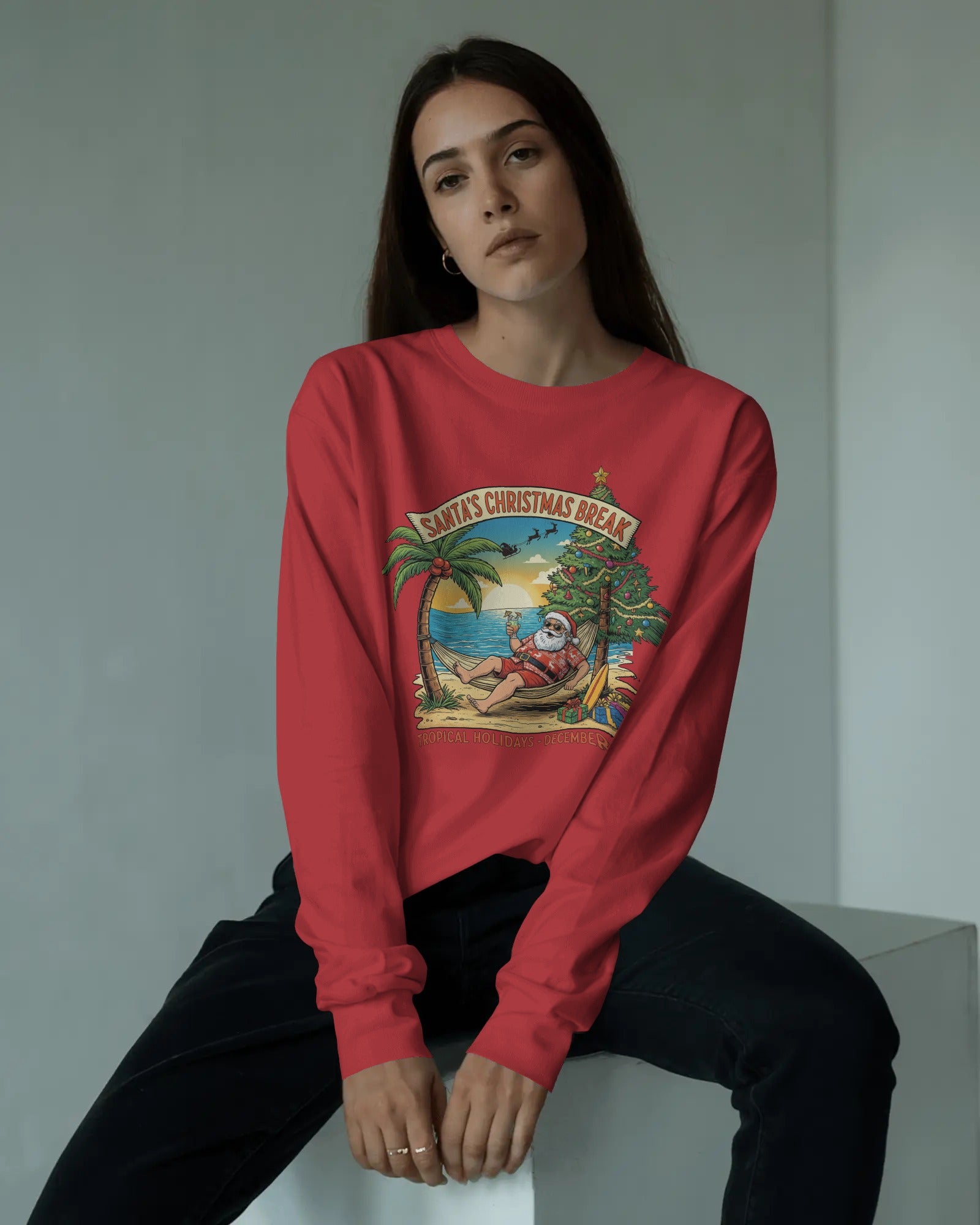 Santa's Christmas Break Sweatshirt