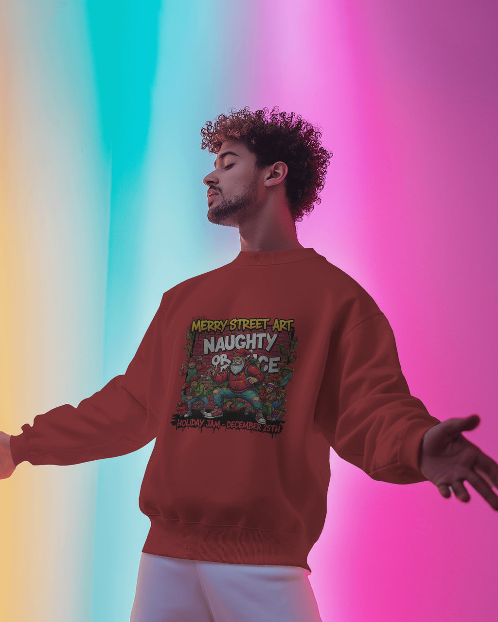 Naughty or Nice Holiday Sweatshirt