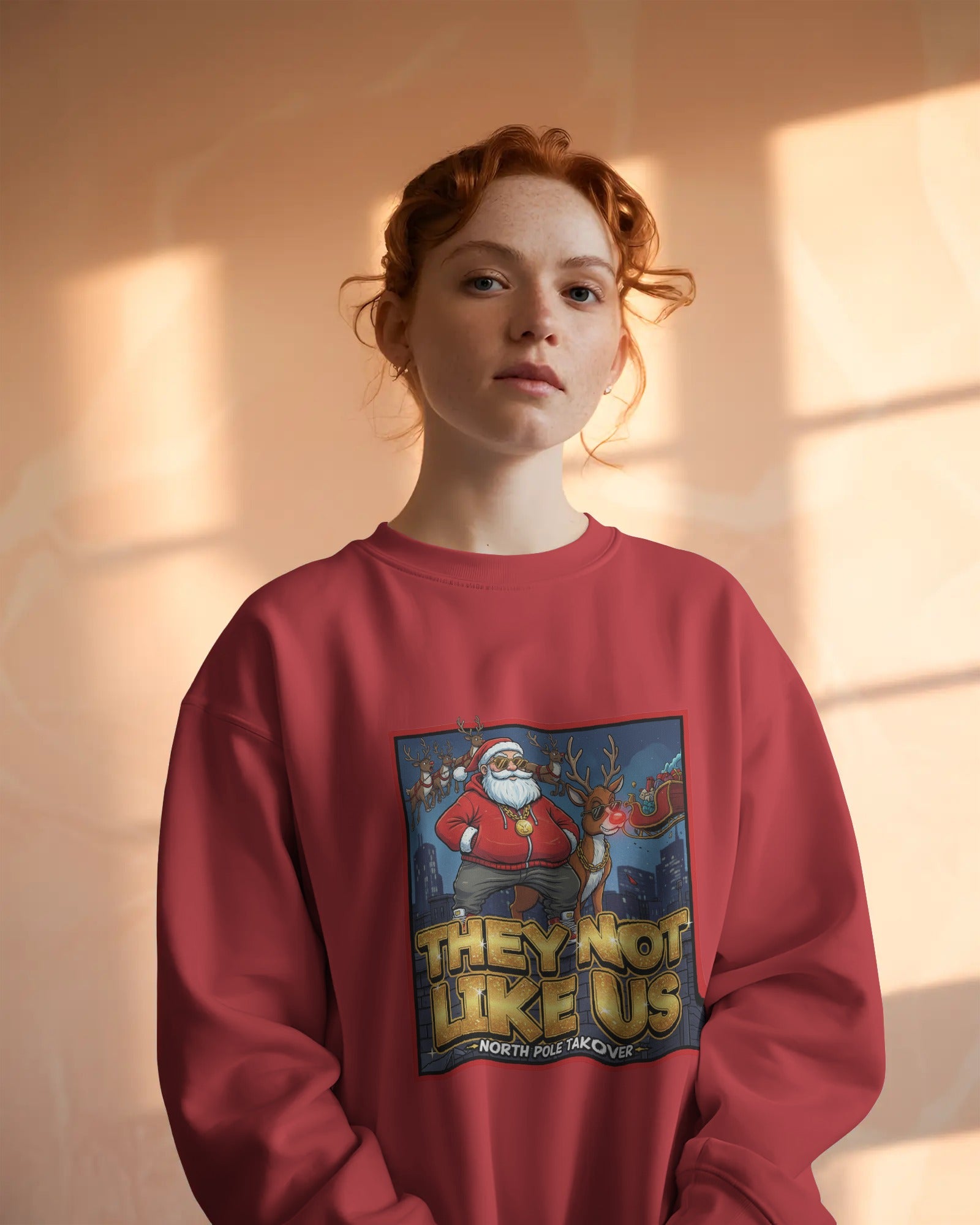 They Not Like Us Holiday Sweatshirt