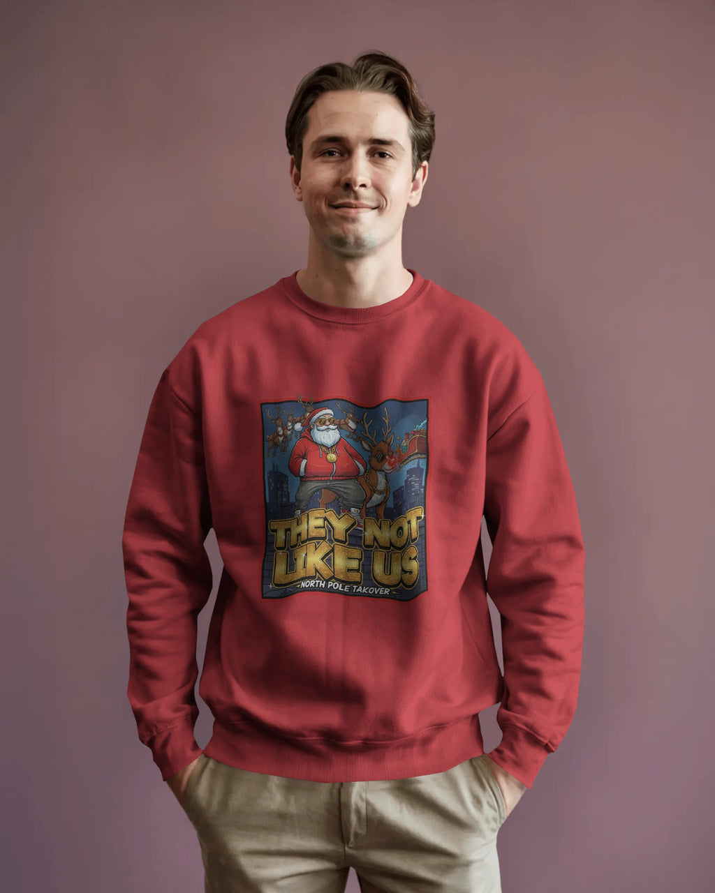 They Not Like Us Holiday Sweatshirt